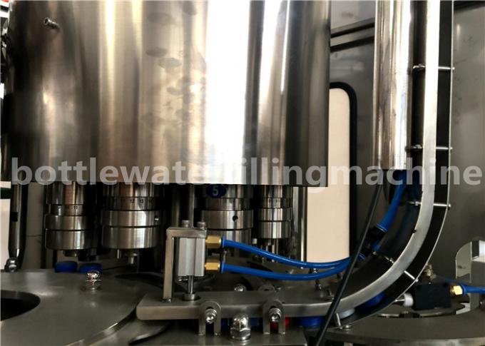 Low Noise Sparkling Water Bottling Line , Carbonated Flavored Drink Filling Machine 1