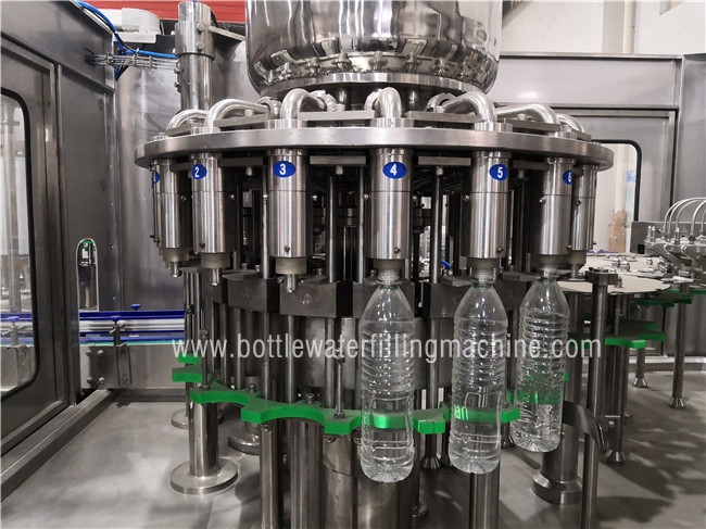 3000BPH 2000ML 6kw Pet Bottle Juice Filling And Sealing Machine 0