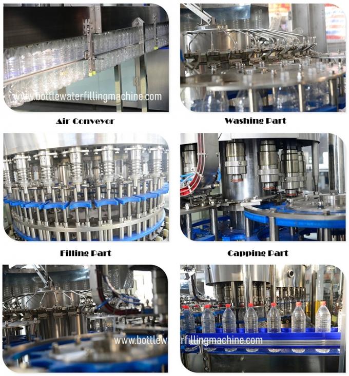 6000BPH 200ml Automated Monoblock Plastic Bottle Filler Machine 1