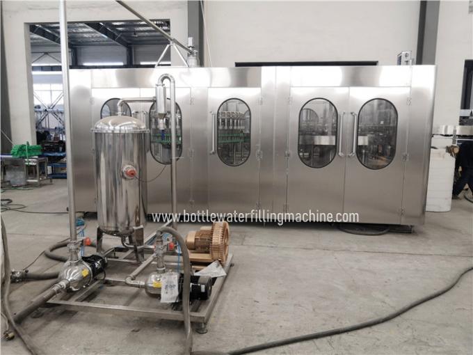 SS304 400BPM 200ml Enclosed Juice Filler Machine Line 0