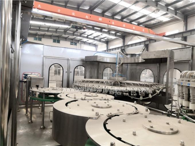 Hanging Conveying 24000BPH Automatic Juice Bottle Filling Machine 1