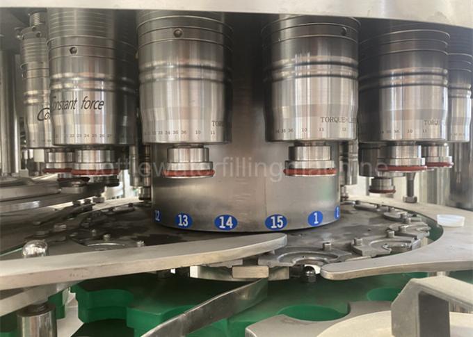 0.5L 24000BPH SS304 PET Water Bottle Filling Machine With Gear Transmission 1