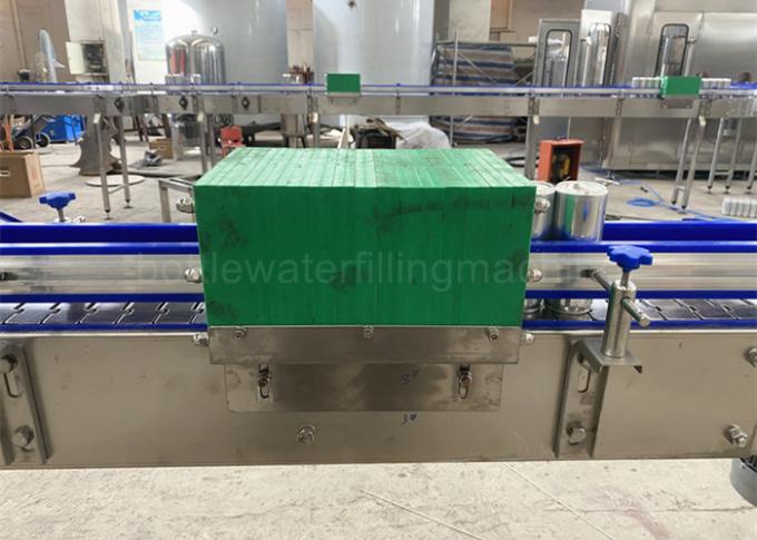 6000CPH Soymilk Tin Can Juice Filling Machine Opened Valve Height Adjustable 1