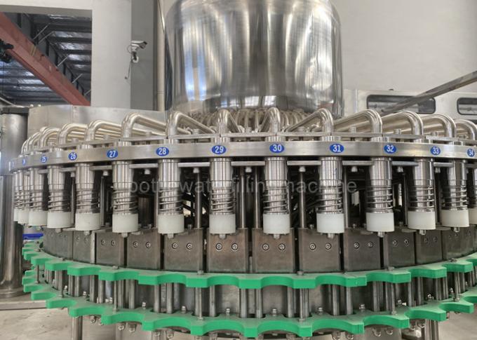 50 Heads Water Bottle Filling Plant , SUS304 Bottled Water Making Machine 1