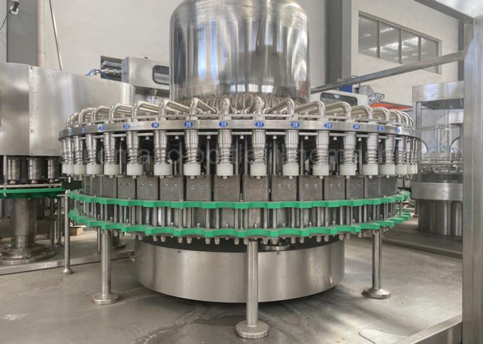 24000BPH Mineral Water Bottle Rinsing Filling Capping 3 In 1 Machine , Packaged Drinking Water Filling Machine 1