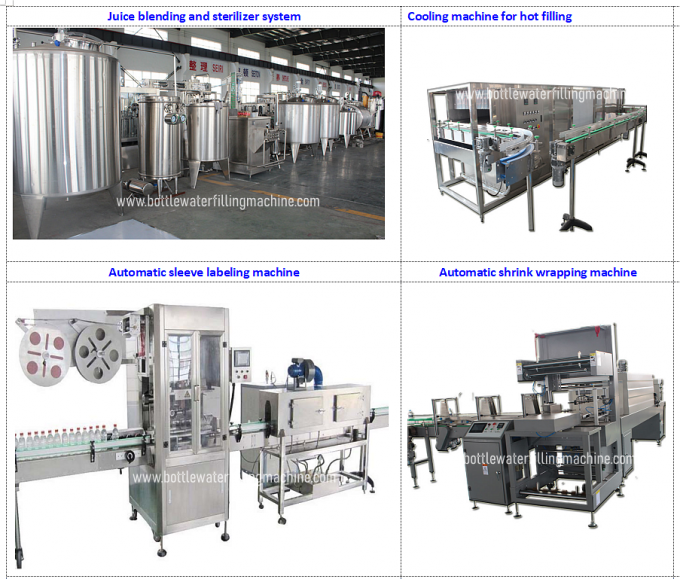 0.5L  Mango  Lemon Juice Filling Machine, Juice Making Machinery, Production Line 2