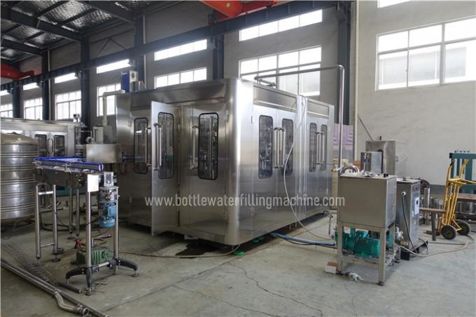 8000bph  Monoblock Carbonated Drink Filling Machine Touch Screen Control 0