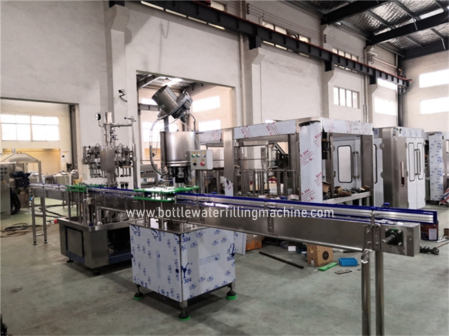 30cl Soft Drink Making Machines , Soft Drink Canning Machine 304 Steel 0