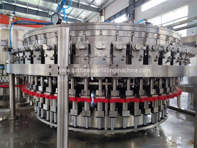 Pet Bottle Carbonated Soft Drink Filling Machine SS304 Production Line 1000BPH 2