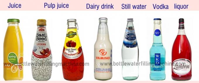 Fruit Glass Bottle Juice Filling Machine 200ml Automatic Flavor Production Line 2