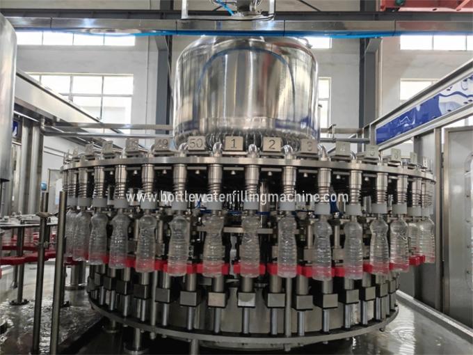 Automatic Rinsing Juice Filling Capping Machine 2000ml Mango Coffee 1