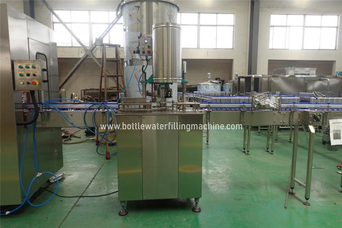 ISO CE Automatic Carbonated Drinks Filling Machine Juice Aluminum Can SUS304 2