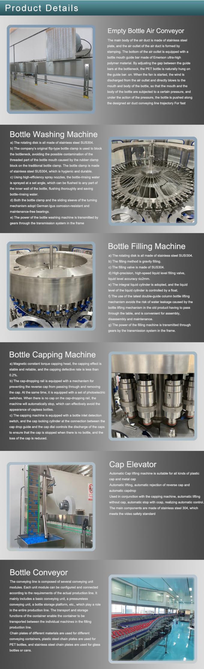 50cl Automatic Fruit Juice Pet Bottle Filling Machine Bottling Line 0