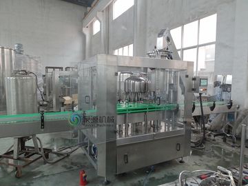 3000 BPH Water Glass Bottle Filling Machine With Twist off Cap , Hot Filling Machine