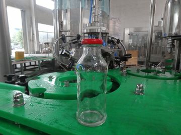 3000 BPH Water Glass Bottle Filling Machine With Twist off Cap , Hot Filling Machine