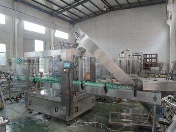 3000 BPH Water Glass Bottle Filling Machine With Twist off Cap , Hot Filling Machine