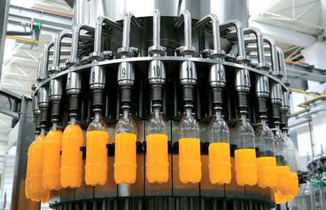 24000BPH Fully Automatic Fruit  Juice Bottle Filling Machine