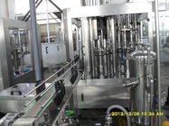 3 In 1 Monoblock Hot Milk Filling Machine 4000 - 6000 BPH Bottle Filling Equipment