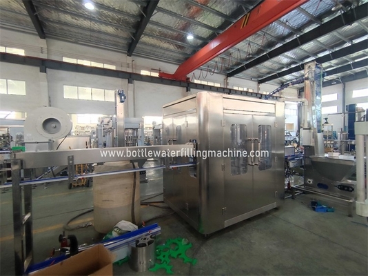 1000BPH Washing Filling Capping Machine PLC HMI Control