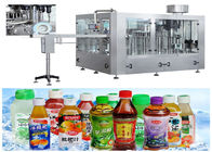 Easy Cleaning PET Bottle Filling Machine For Fresh Fruit Juice RCGF 18-18-6