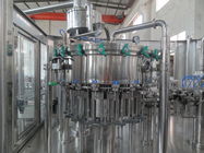 Gas Water Bottling Machine , Carbonated Drink Filling Machine / Soft Drink Equipments