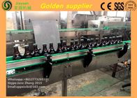 Electric Glass Bottle Filling Machine / Carbonated Drink Production Line
