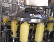 PP / PET Bottle Corn Juice Filling Aluminum Foil Cutting / Sealing Machine
