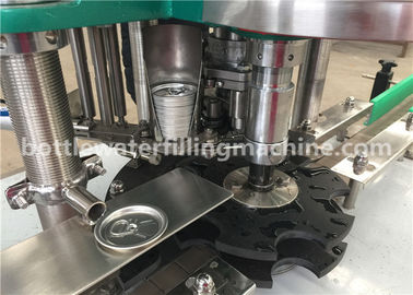 Canned Juice / Vodka / Milk Beverage Filling Machine For Small Beverage Canning Line