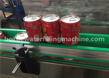 Canned Juice Normal Pressure Filling Machine / Drinking Water Canning Machine