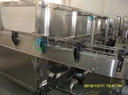 Juice Glass Bottle Cooling Machine , Stainless Steel Beverage Production Equipment