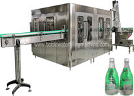 8000 BPH Glass Bottle Carbonated Soft Drink Filling Machine With PLC Control