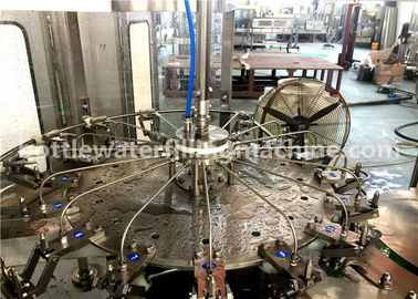 Rotary Drinking Water Big Automatic Bottle Filling Machine , Bottled Water Production Plant