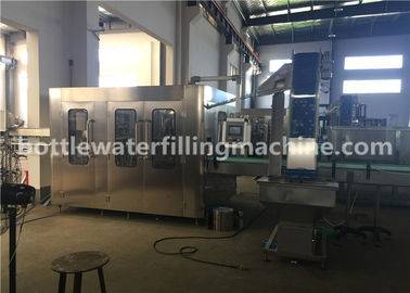 Rotary Drinking Water Big Automatic Bottle Filling Machine , Bottled Water Production Plant