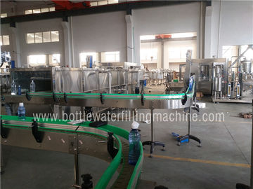 Ss Carbonated Water Production Plant / Fizzy Drink , Isobaric Water Filling Machine