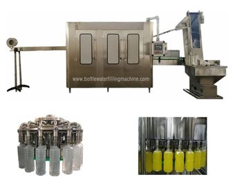 Monoblock SUS304 Soft Drink  Rotary Liquid Filling Machine