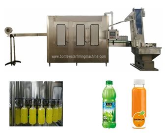 3000BPH 2000ML 6kw Pet Bottle Juice Filling And Sealing Machine