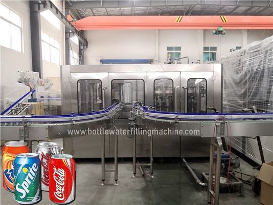 Stainless Steel 330ml Automatic Soda Carbonated Drink Filling Machine