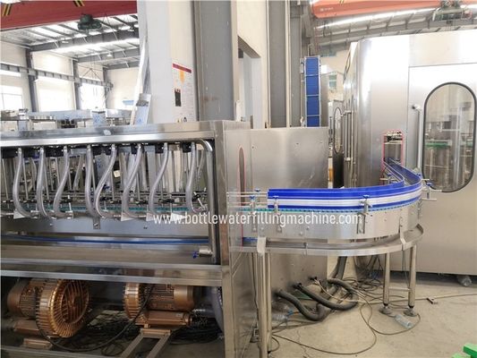 Monoblock 1500bph Dia 100mm Juice Bottle Filling Machine