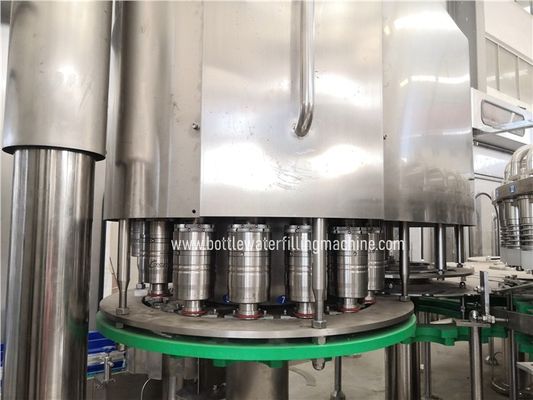 Monoblock 1500bph Dia 100mm Juice Bottle Filling Machine