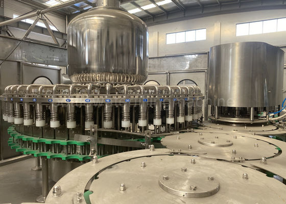 50 Heads Water Bottle Filling Plant , SUS304 Bottled Water Making Machine
