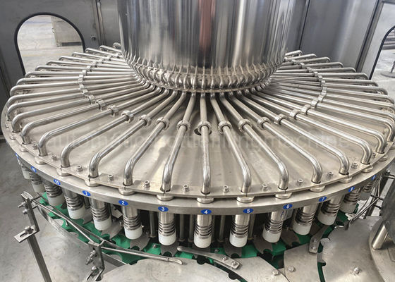 24000BPH Mineral Water Bottle Rinsing Filling Capping 3 In 1 Machine , Packaged Drinking Water Filling Machine