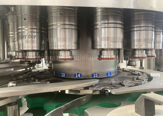 24000BPH Mineral Water Bottle Rinsing Filling Capping 3 In 1 Machine , Packaged Drinking Water Filling Machine