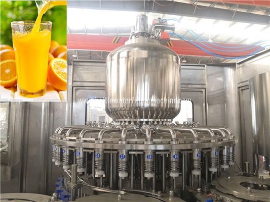 7000BPH 3 In 1 SUS304 Juice Filling Machine With Touch Screen