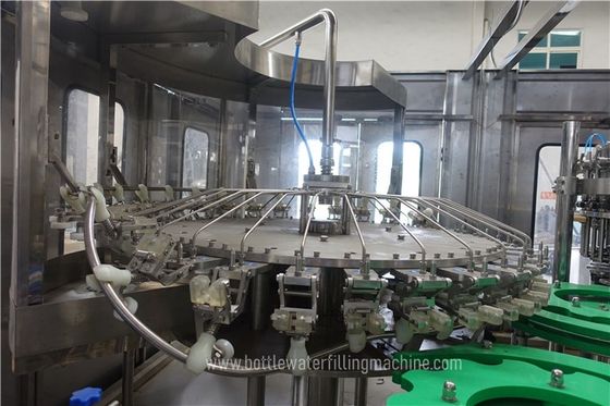 4000BPH 200ml Rotatory Bottle Rinsing Filling Capping Machine