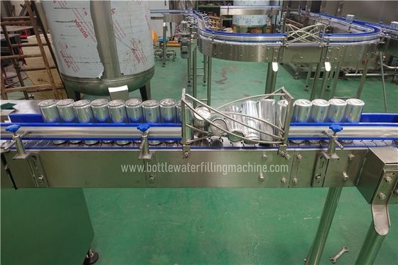 SUS304 12 Heads Aluminium Tin Can Filling Machine Stepless Speed Regulation