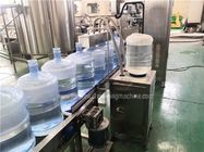 SUS304 600BPH Automatic 20 Liters 5 Gallon Water Bottling Machine With Decapper