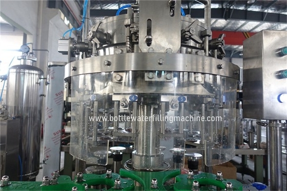 30cl Soft Drink Making Machines , Soft Drink Canning Machine 304 Steel