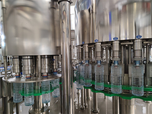 10000BPH Bottle Water Production Machine , 500ml Drinking Water Filling Machine