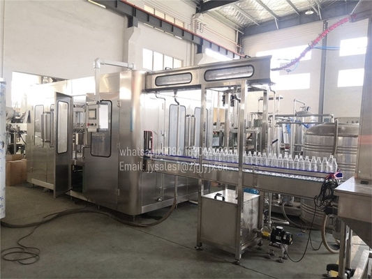 SUS304 Carbonated Drink Filling Machine Sparkling Water 4000 Bottles / Hr