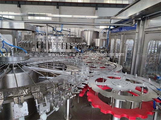 Sparkling Water Carbonated Drink Filling Machine 4000BPH CSD Production Line